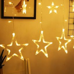 SPARK WORLD Yellow LED String Lights-48