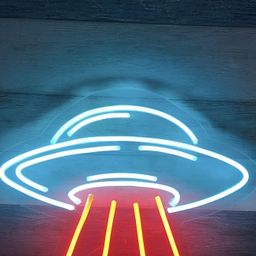 the party planet Red & Blue LED Neon Light-33