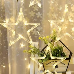 SPARK WORLD Star-Shaped String Lights-44