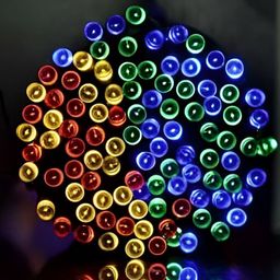 SPARK WORLD Blue & Red LED String Lights-5