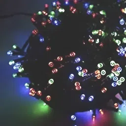 SPARK WORLD Red & Green Rice Shape String Lights-82