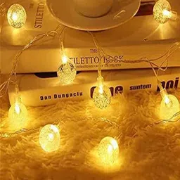 Ascension Warm White LED Ball String Lights - 3 m-17
