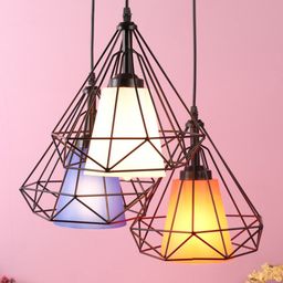 foziq Black Solid Ceiling Lamp-image-15