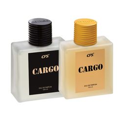 CFS Cargo Black & Cargo Khakhi Set Of 2 Long Lasting Eau De Parfum - 100ml Each-3