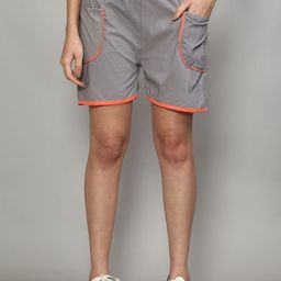 GRACIT Women Grey Running Shorts-image-69