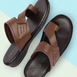 FAUSTO Men Open Toe Comfort Sandal-image-45