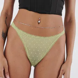 Big Little Lemons Self-Design Low-Rise Lace Thong Brief BLLT200-XS-image-32
