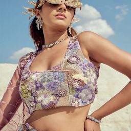 Nikita Vishakha Printed Ready to Wear Lehenga & Blouse With Dupatta-16