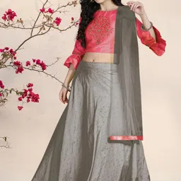 Chhabra 555 Made to Measure Blouse Lehenga & Dupatta Set-55