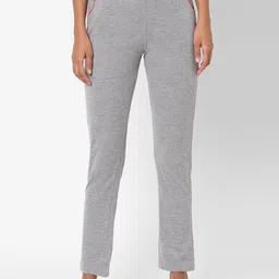 Sweet Dreams Women Grey Melange Cotton Lounge Pants-image-27