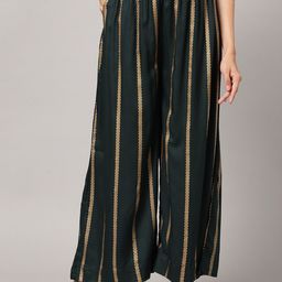 Kryptic Women Striped Lounge Pants-image-90