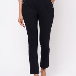 Sweet Dreams Women Navy Blue Solid Lounge Pants-image-28