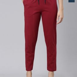 Kryptic Pack Of 2 Mid-Rise Pure Cotton Lounge Pants-image-74
