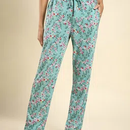 Van Heusen Women Printed Straight-Leg Modal Lounge Pant-image-63