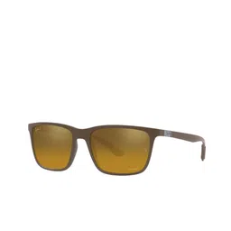 Ray-Ban Men Wayfarer Sunglasses with Polarised and UV Protected Lens image 1