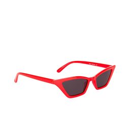 NuVew Women Black Lens & Red Cateye Sunglasses with UV Protected Lens-image-52