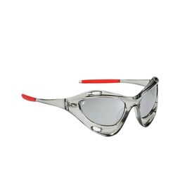 Floyd Unisex Cateye Sunglasses With UV Protected Lens 6717_GRY_SIL-image-29