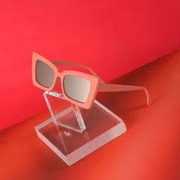 HAUTE SAUCE by Campus Sutra Women Black Lens & Pink Butterfly Sunglasses with Polarised Lens-image-88