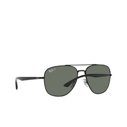 Ray-Ban Unisex Green Lens & Black Square Polarised Lens Sunglasses-17