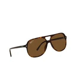 Ray-Ban Unisex Grey Lens & Brown Square Sunglasses with Polarised Lens 8056597529747-12