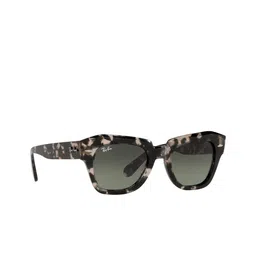 Ray-Ban Unisex Grey Lens & Black Square Sunglasses with UV Protected Lens 8056597559874-4