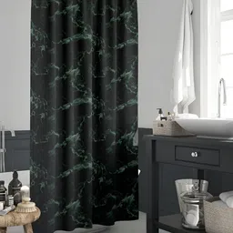 ArtzFolio Green Printed Waterproof Shower Curtains-28