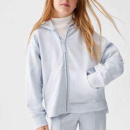 Mango Kids Girls Pure Cotton Hooded Sweatshirt-image-64