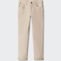 Mango Kids Boys Mid-Rise Regular-Fit Stretchable Jeans-image-57