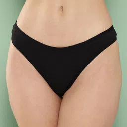 Leading Lady Pack of 6 Women Low-Rise Seamless Breathable Thongs Briefs-image-55