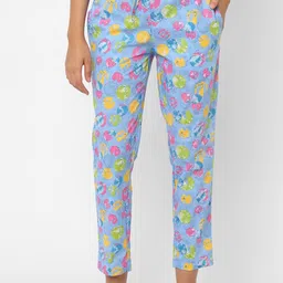 URBAN SCOTTISH Women Printed Pure Cotton Lounge Pants-picture-50