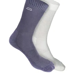 Heelium Unisex Pack of 2 Odour-Free Breathable Bamboo Crew Length Socks-36