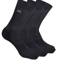 Heelium Unisex Pack of 3 Odour-Free Breathable Bamboo Crew Length Socks-10