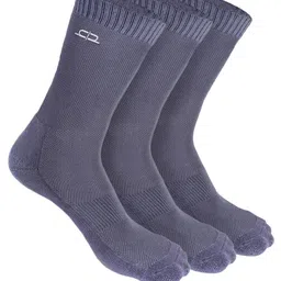 Heelium Unisex Pack of 3 Odour-Free Breathable Bamboo Crew Length Socks-58