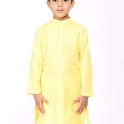 TABARD Mandarin Collar Long Sleeve Pure Cotton Kurta-20