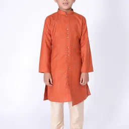 TABARD Boys Mandarin Collar Pathani Pure Cotton Kurta-picture-52