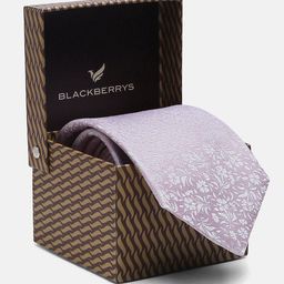 Blackberrys Woven Design Pure Silk Skinny Tie-picture-49