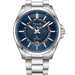 Alexandre Christie Men Stainless Steel Bracelet Style Straps Analogue Watch 8691MDBSSBU-image-5