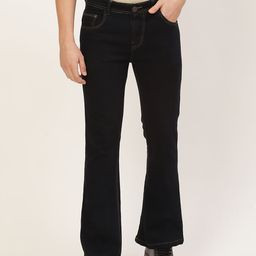 PARIS HAMILTON Men Black Bootcut Stretchable Jeans-image-49