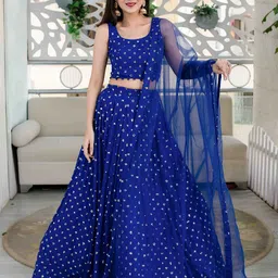 Label Shaurya Sanadhya Embellished Sequinned Ready to Wear Lehenga & Blouse With Dupatta-30