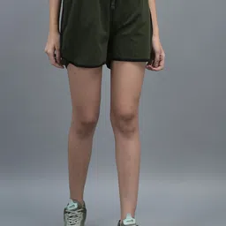 Dollar Women Cotton Antimicrobial Cycling Slim Fit Shorts-image-36