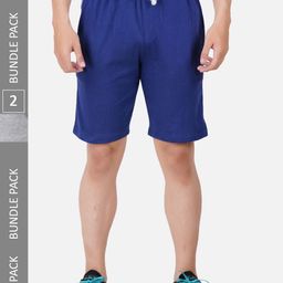 PRIDE APPAREL Men Pack Of 2 Outdoor Antimicrobial Technology Shorts-image-35