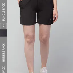 Apraa & Parma Women e-Dry Technology Sports Shorts-image-4