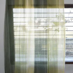 Homefab India Unisex Green Curtains and Sheers-image-88