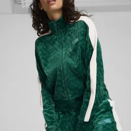 Puma x Squid Game T7 Women Printed Long Sleeve Sporty Jacket-image-1