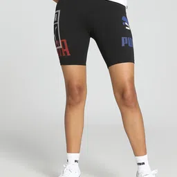 Puma CLASSICS GEN. 7 Women Printed High-Rise Sports Shorts-picture-20