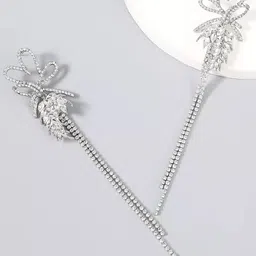 AVANT-GARDE PARIS Leaf Shaped Drop Earrings-image-86