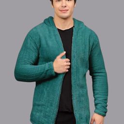 Ben Martin Men Fleece Lightweight Longline Open Front Jacket-18