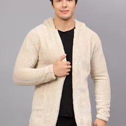 Ben Martin Men Fleece Lightweight Longline Open Front Jacket-picture-33
