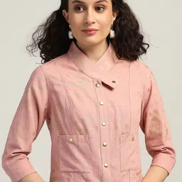 LELA Women Crop Open Front Jacket-image-41