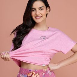 Nykd Neppy Lace Detail  Lounge T-shirt-image-19